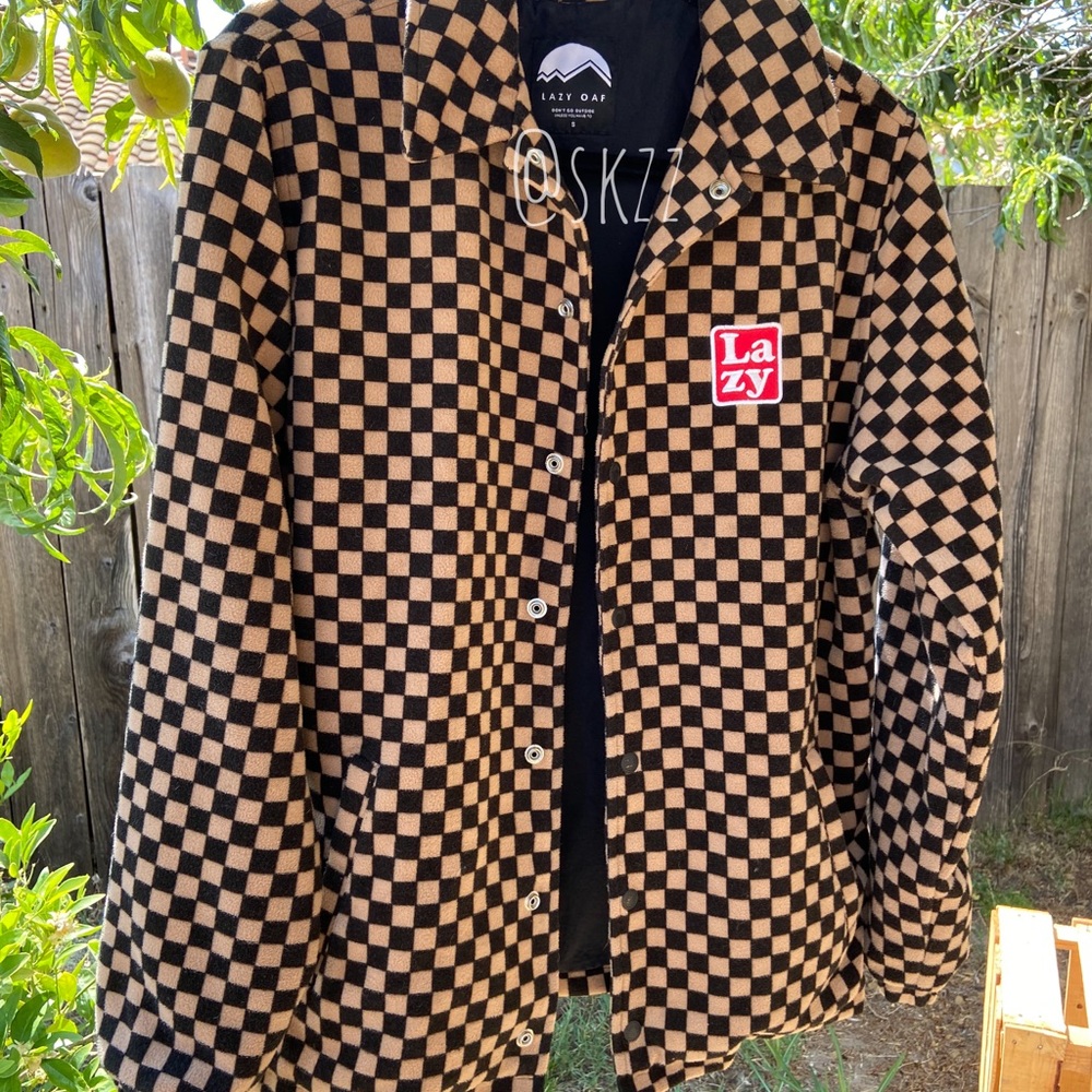 Lazy Oaf Checkered Jacket - image 1